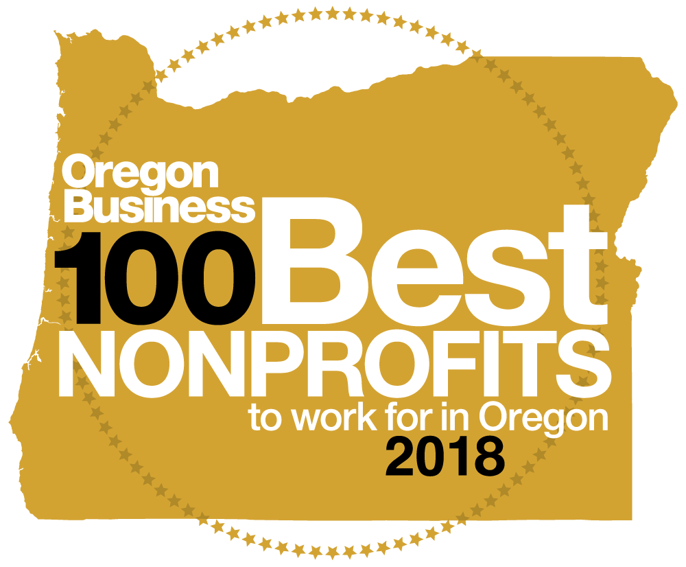 Oregon Business Top 100 Non-Profits Logo