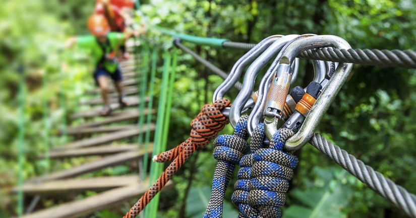 Carabiners on Challenge Course Risk Assessment Tool from McGregor & Associates!