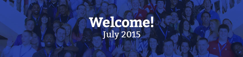 Welcome New Members July 2015