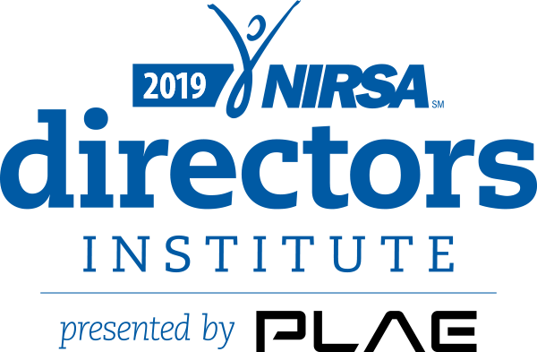2019 NIRSA Directors Institute presented by PLAE