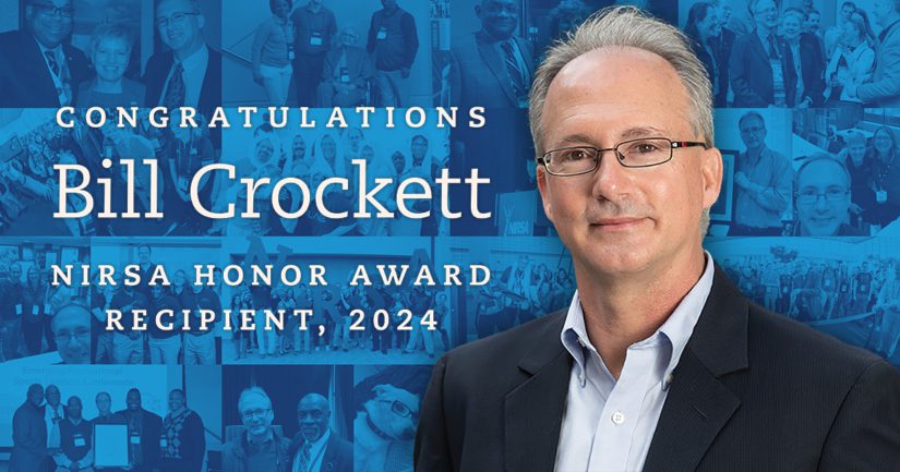 Bill Crockett is the 2024 recipient of NIRSA’s Honor Award
