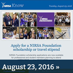 NIRSA Know August 23, 2016