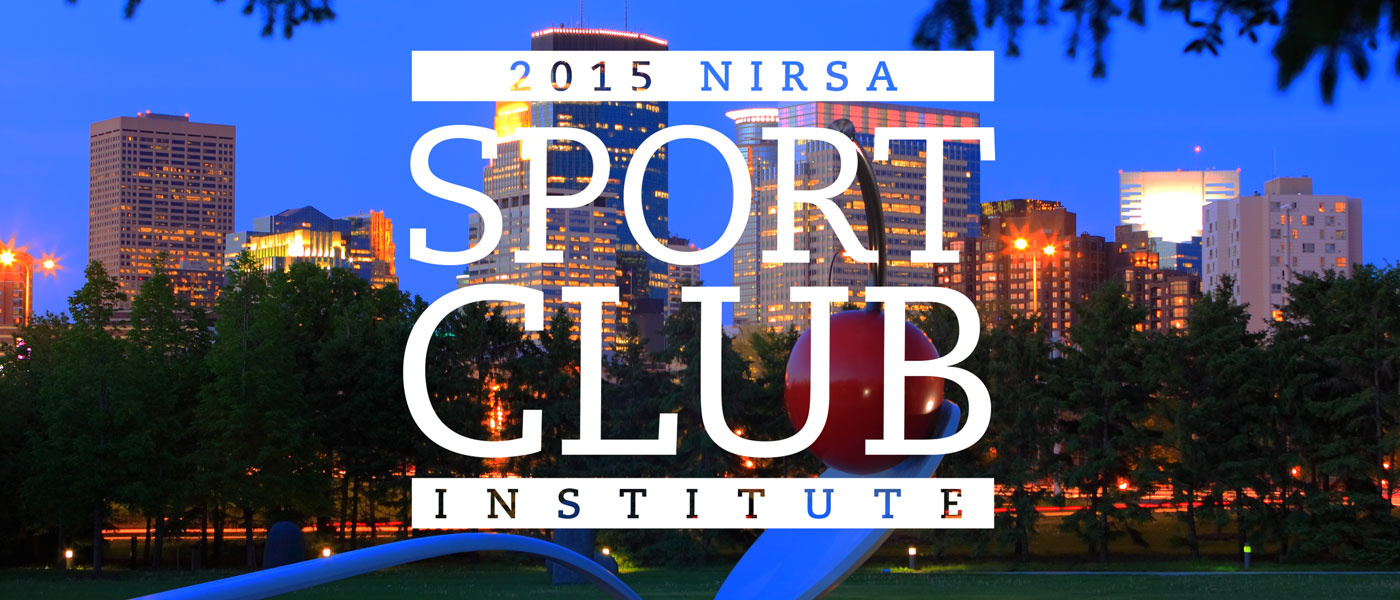 2015 NIRSA Sport Club Institute