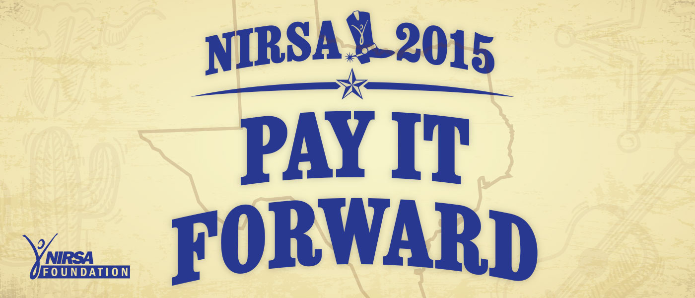 NIRSA 2015 Pay it Forward