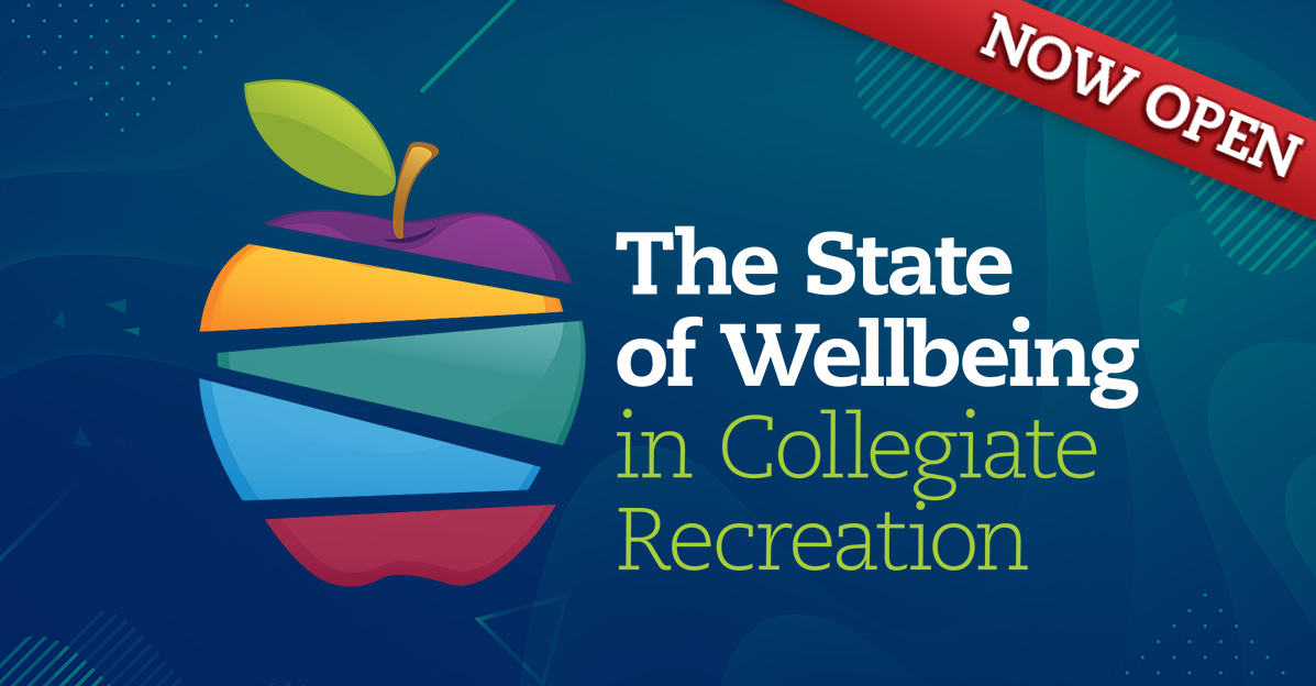 The State of Wellbeing in Collegiate Recreation graphic