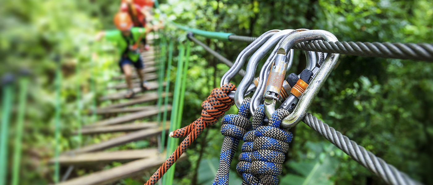 Carabiners on Challenge Course Risk Assessment Tool from McGregor & Associates!