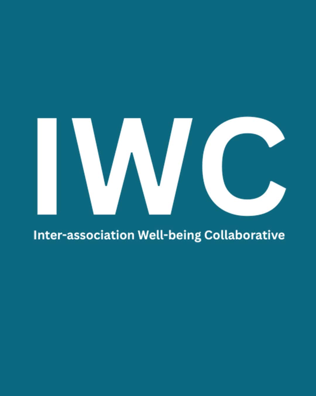 Inter-association Well-being Collaborative