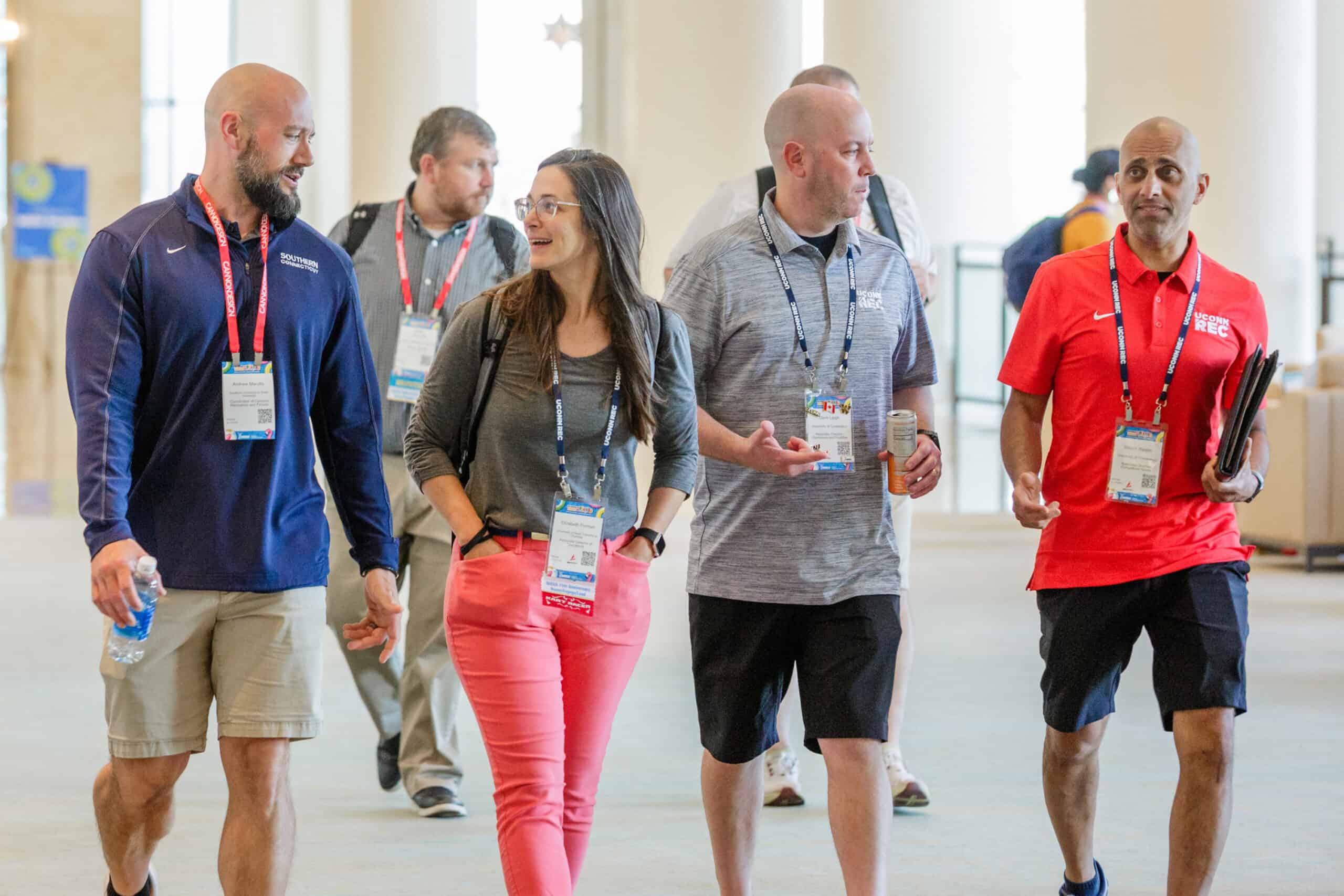 Group of people at a NIRSA event