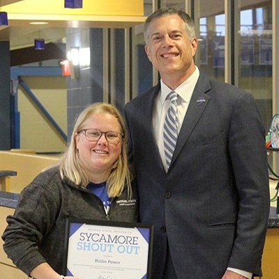 NIRSA member Hollie Power celebrated by ISU for exceptional service