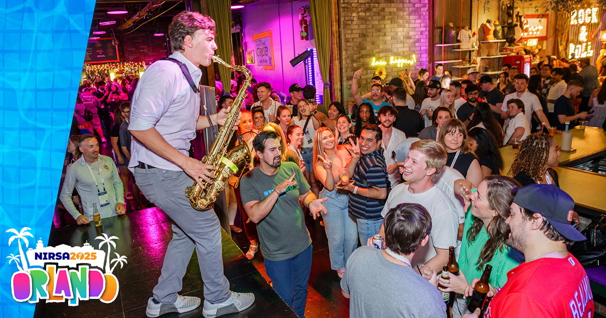 Don't miss the iconic NIRSA socials happening in Orlando