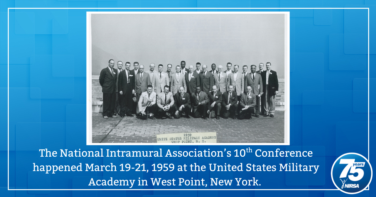 NIRSA Conference 1959