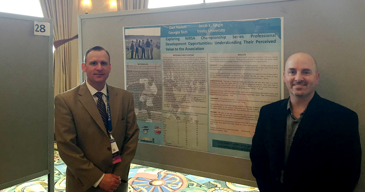 Jacob Tingle is the 2025 Sarah Fain Distinguished Service Award recipient