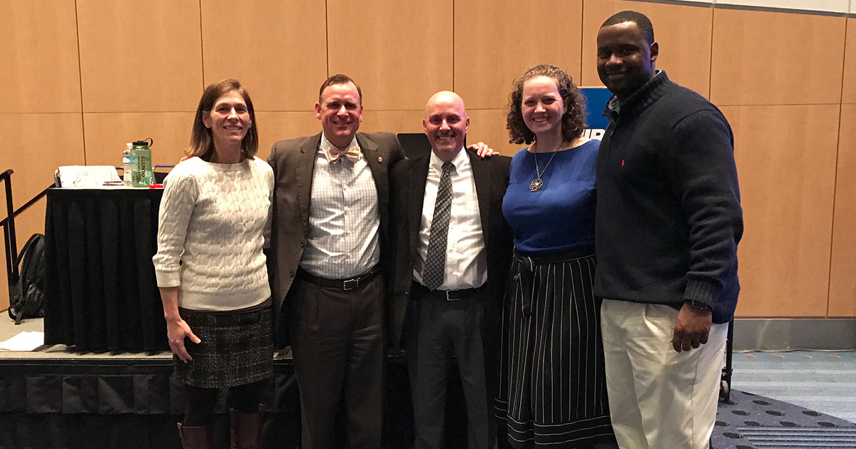 Jacob Tingle is the 2025 Sarah Fain Distinguished Service Award recipient