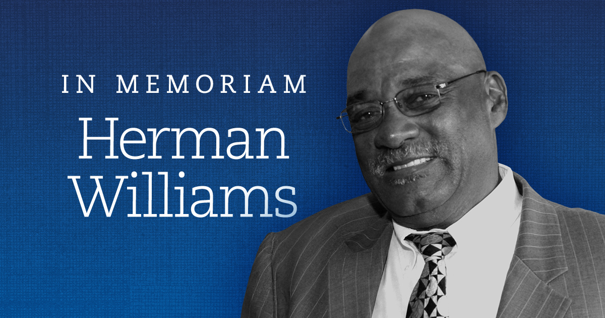 Herman Williams—former NIRSA leader and co-founder of the ERSL Conference—has passed away