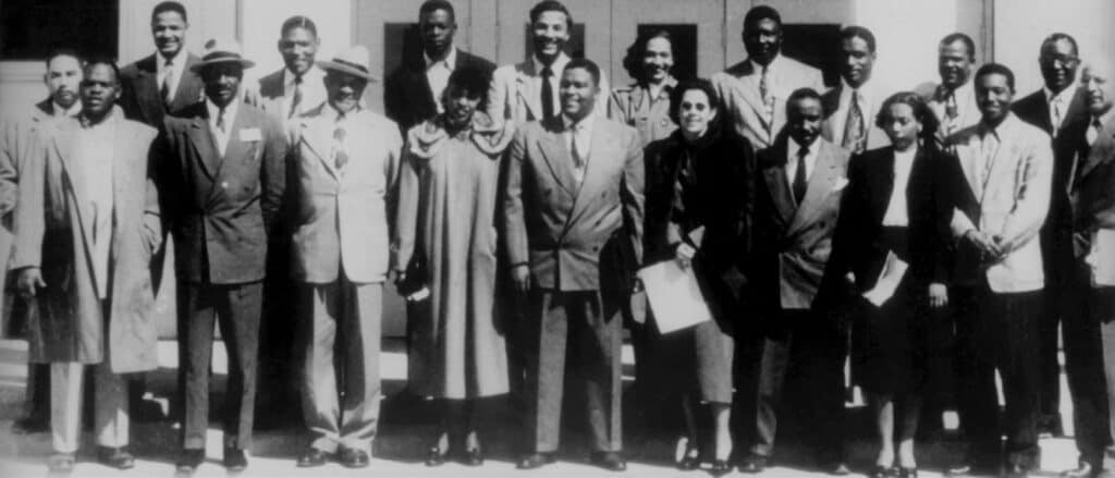 National Intramural Association founders, February 1950
