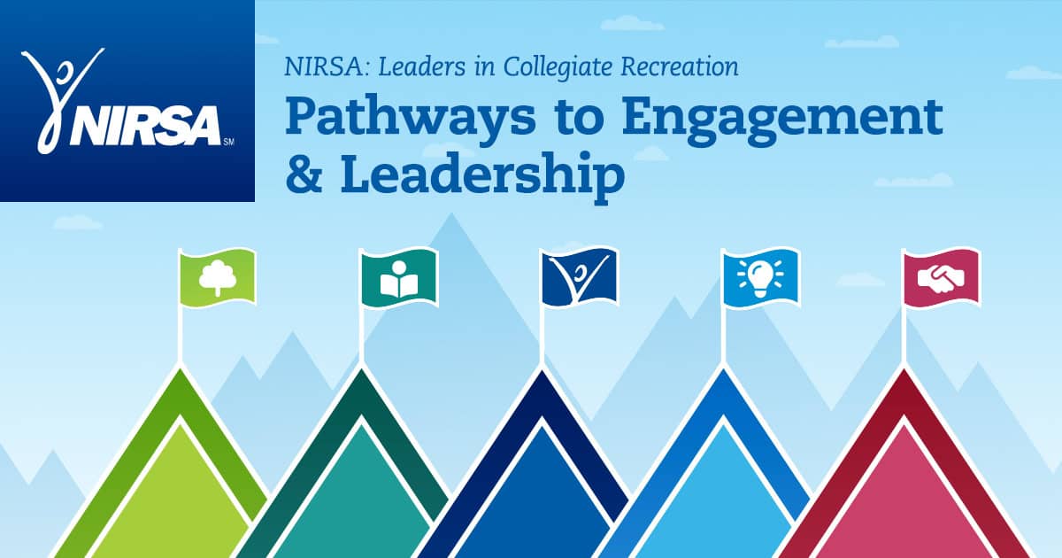 NIRSA Pathways to Engagement and Leadership graphic