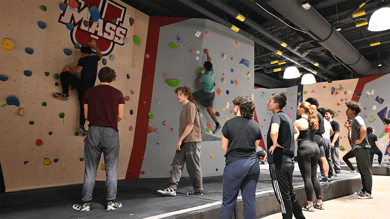NIRSA Facility Feature: UMass Ascend Climbing Facility