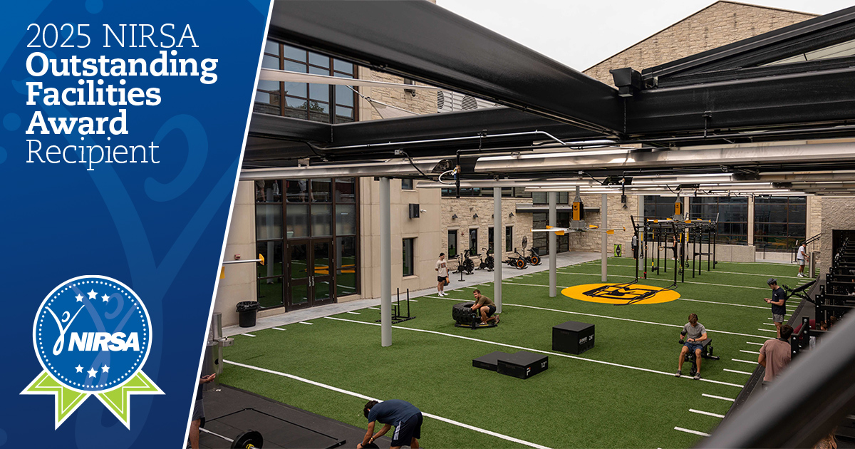 NIRSA Facility Feature: MizzouRec Outdoor Fitness Space