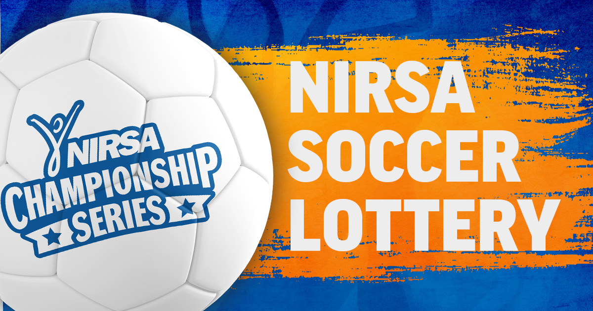 Get ready for the 2025 NIRSA soccer lottery draw