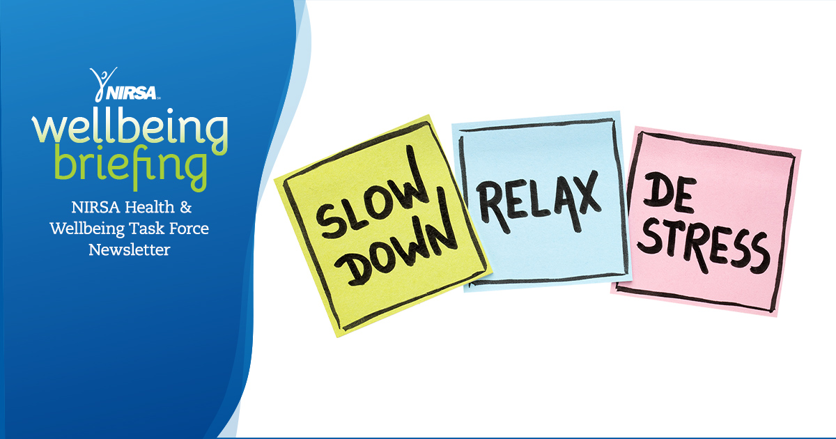 The latest NIRSA Wellbeing Briefing explores student nutrition