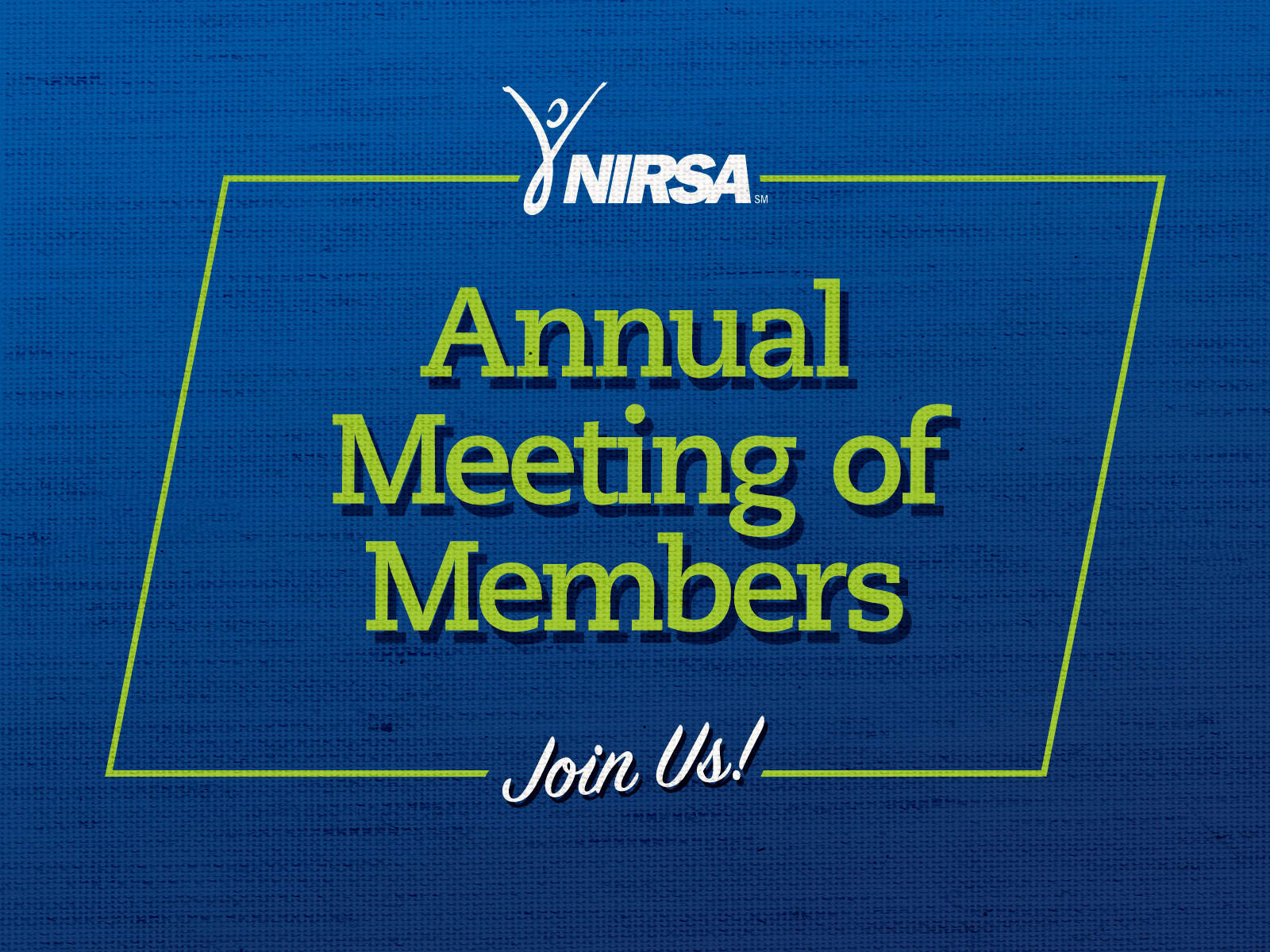 NIRSA Annual Meeting of Members - Join us!