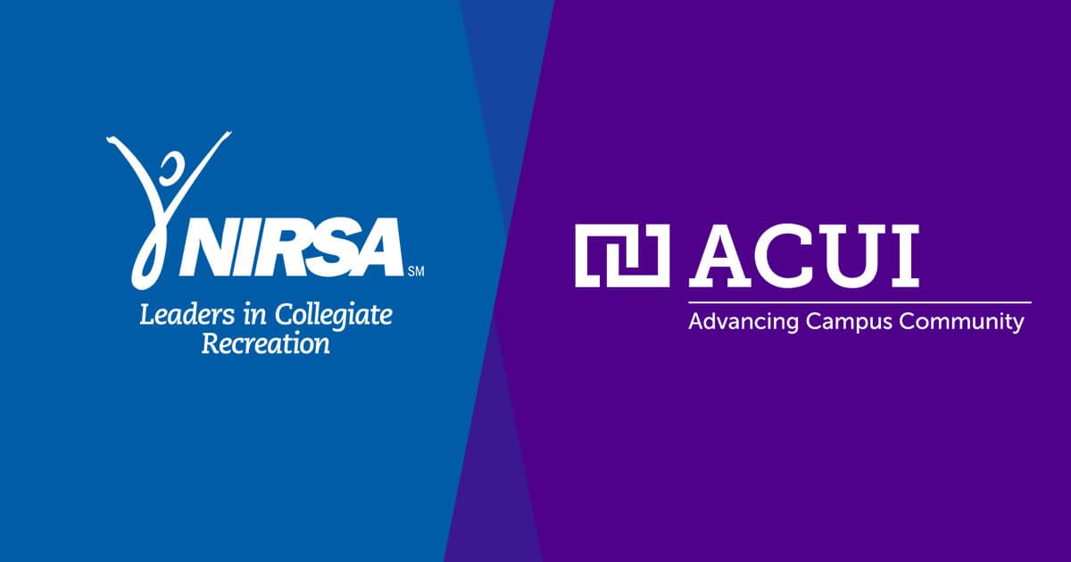 NIRSA and ACUI are teaming up for a joint conference in 2028