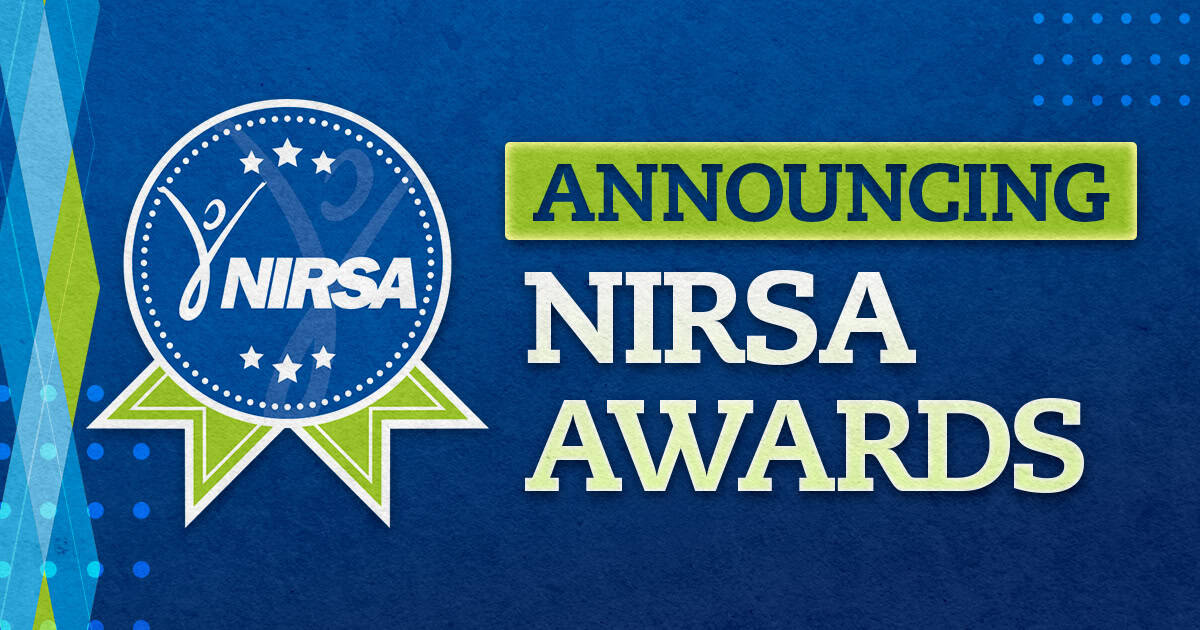 Congratulations to many of the 2026 NIRSA Award recipients