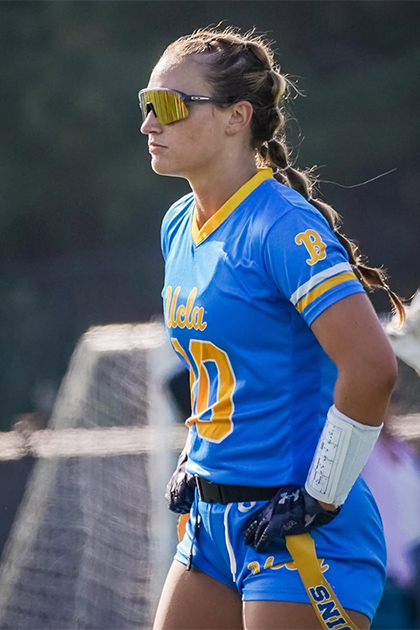 How one student is helping shape the future of women’s flag football