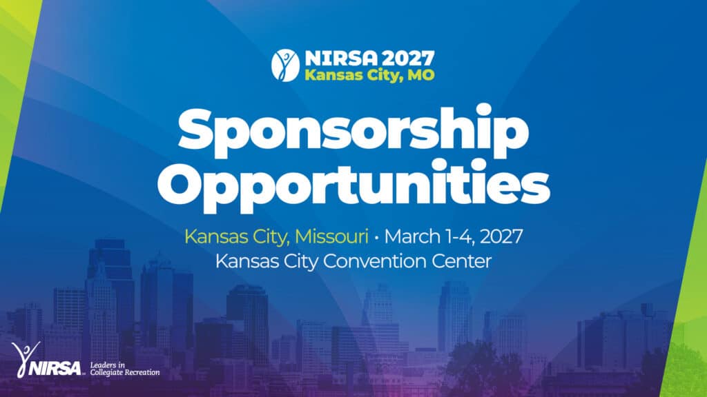 NIRSA 2027 Conference Sponsorship Opportunities