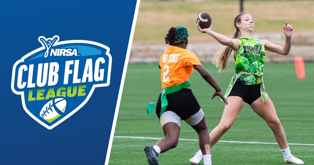 Join 70+ teams for NIRSA's inaugural Women's Club Flag Football season