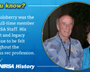 Spotlight on NIRSA Legacy Contributor Will Holsberry