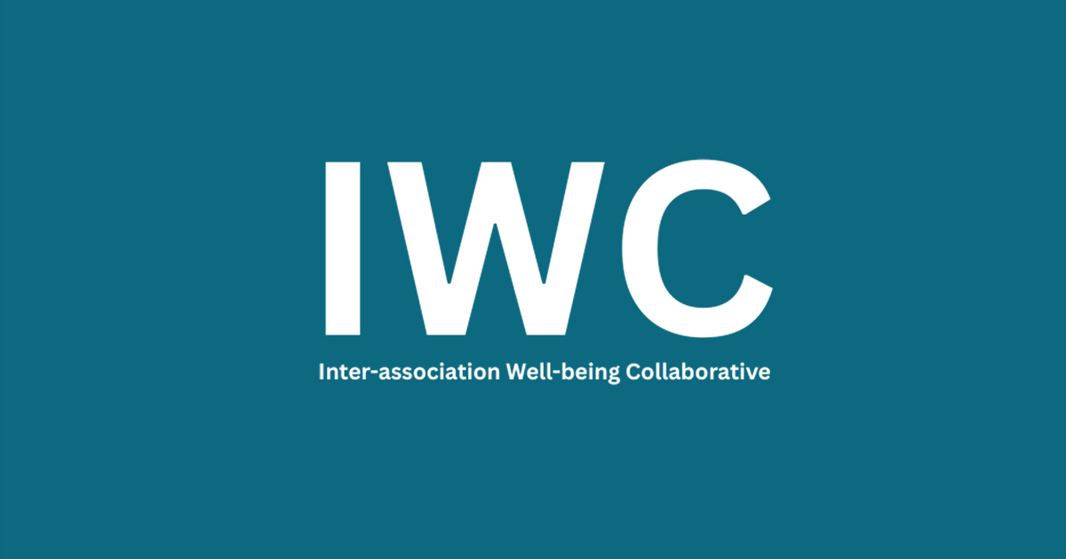 Elevating our impact: Introducing the Inter-association Well-being Collaborative