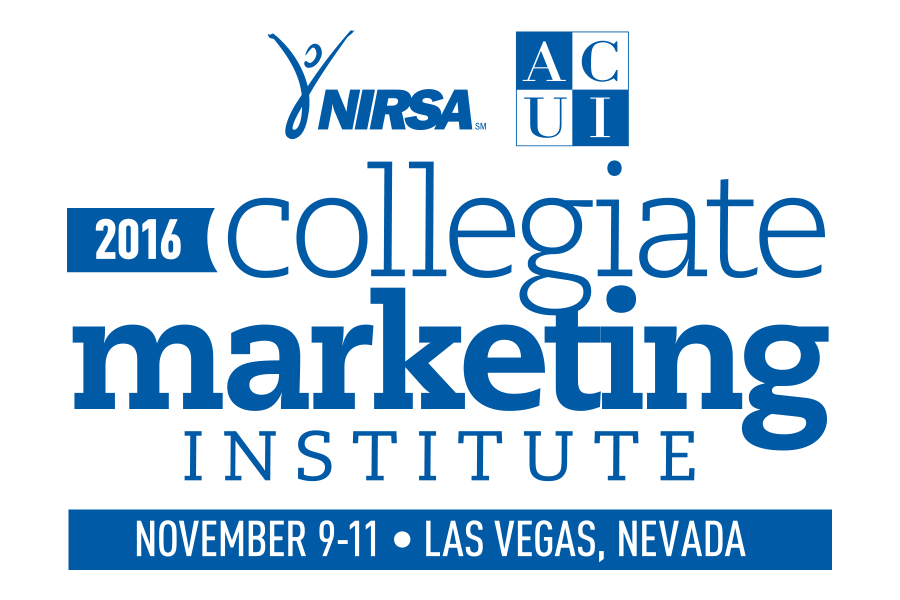 2016 NIRSA/ACUI Collegiate Marketing Institute