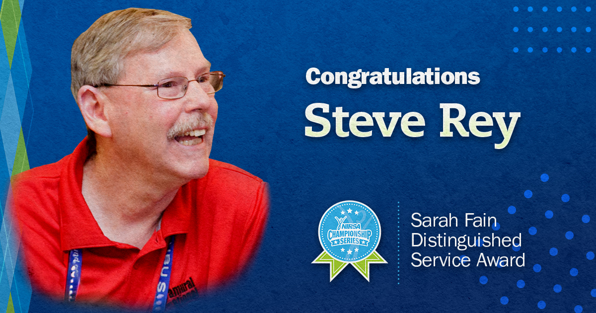 Steve Rey is the 2024 Sarah Fain Distinguished Service Award recipient