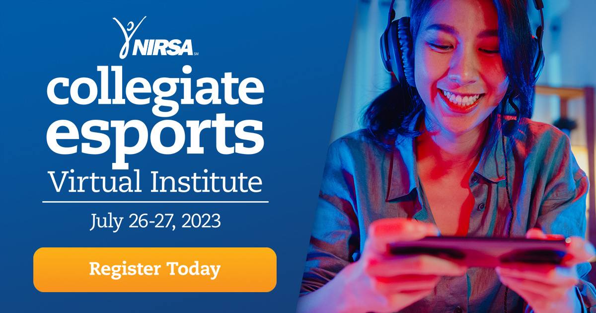 Collegiate esports Virtual Institute Register Today