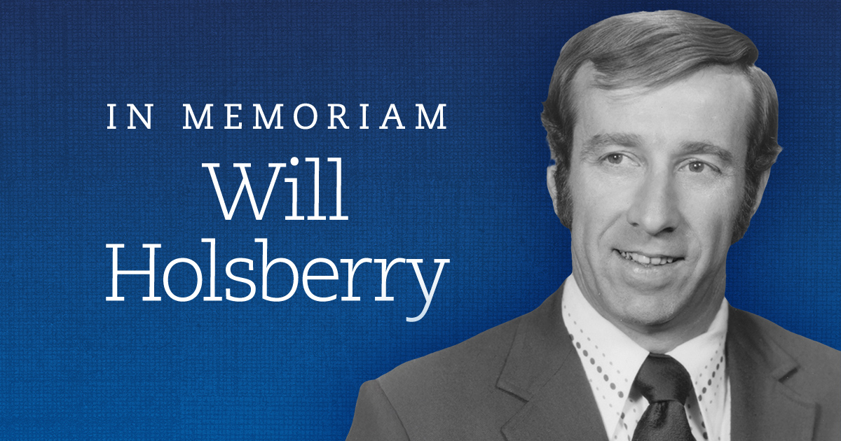 Will Holsberry—Honor Award recipient and NIRSA’s first Executive Director—has passed away