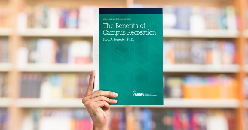 A hardcopy edition of the Benefits of Campus Recreation