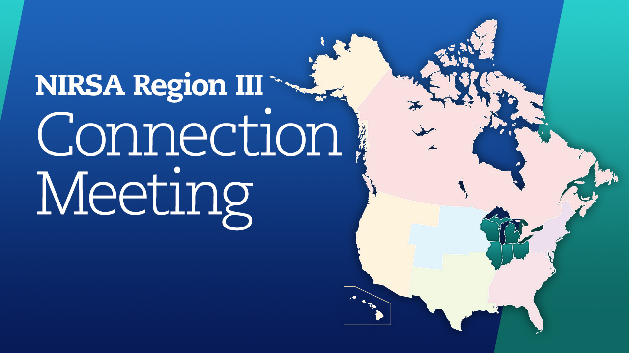 NIRSA Region III Connection Meeting graphic